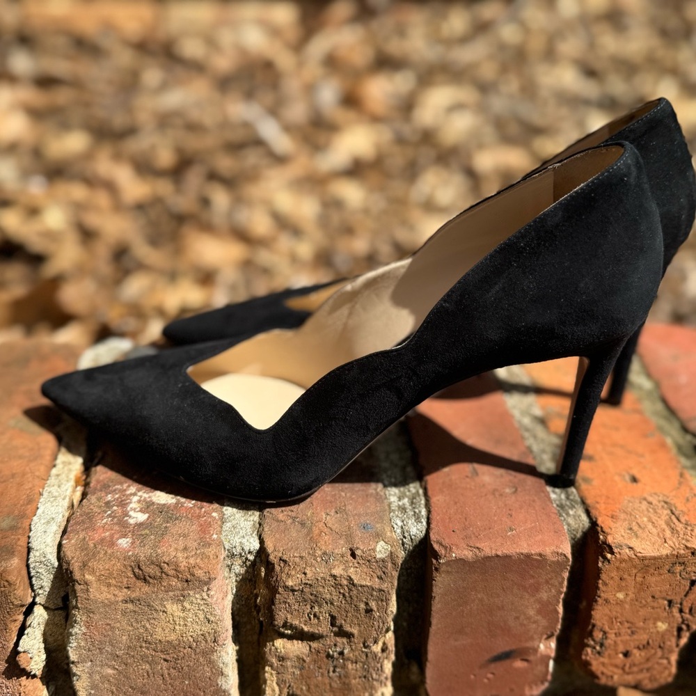 Prada Women's Black Suede Pumps